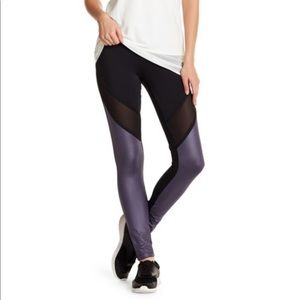 NWT Peony & Me Cool Block Mesh Leggings XS
